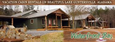 Waterfront Bay Cabins at Goosepond.